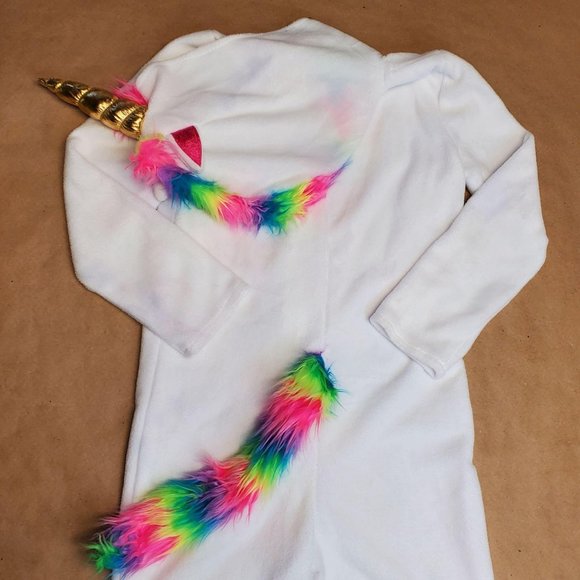 Seasons USA Unicorn Costume M(8-10) White - Picture 6 of 7